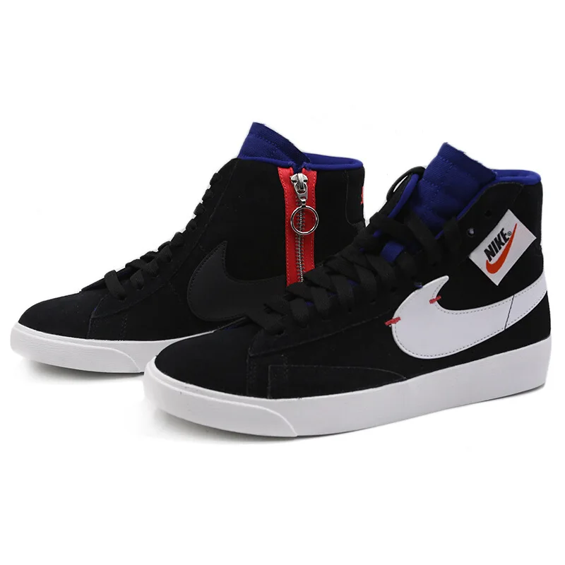 Оригинальный новый приход NIKE W Блейзер MID REBEL женская обувь для скейтбординга