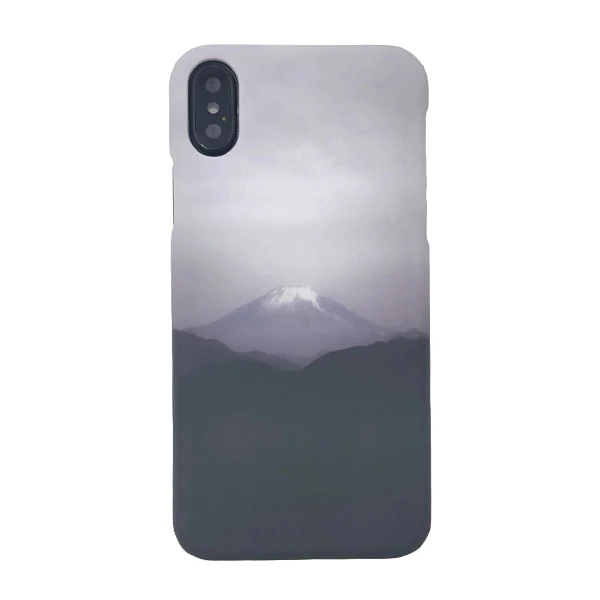 Style 2 Чехол для телефона с Луной и звездами для iPhone 7 Plus, чехол для iPhone X, 6 S, 7, 8 Plus, цветной жесткий чехол с креплением на самолет, луну, планету, Fuji - Цвет: Style 2