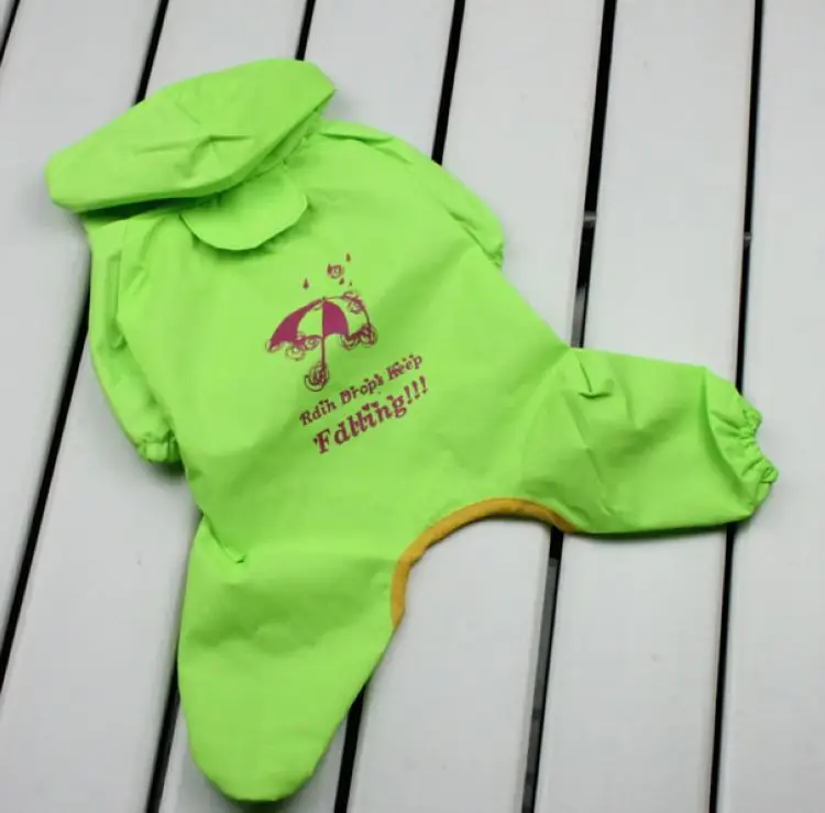 Продукты для собаки плащ комбинезон Щенок Одежда Дождевик непромокаемые