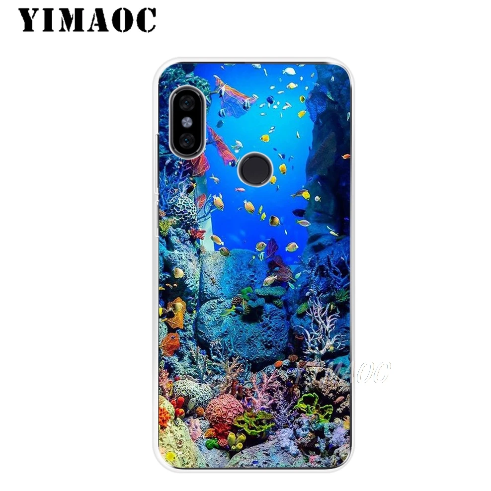 YIMAOC голубого океана животного Мягкий силиконовый чехол для телефона Xiaomi Redmi 6 6A 5A 5