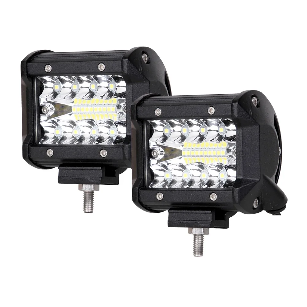 1PAIR 4INCH LED WORK LIGHT CAR MOTORCYCLE SUV TRUCK TRACTOR 4WD 4X4 12V 24V INDICATOR DRIVING FOG LAMP AUXILIARY EXTRA HEADLIGHT |