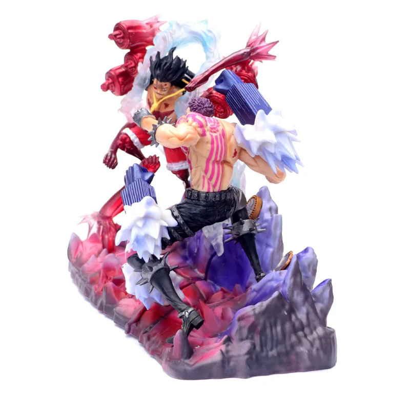 Экшн фигурка GK Monkey D Luffy VS Charlotte Katakuri модель сценической битвы ПВХ Коллекционная