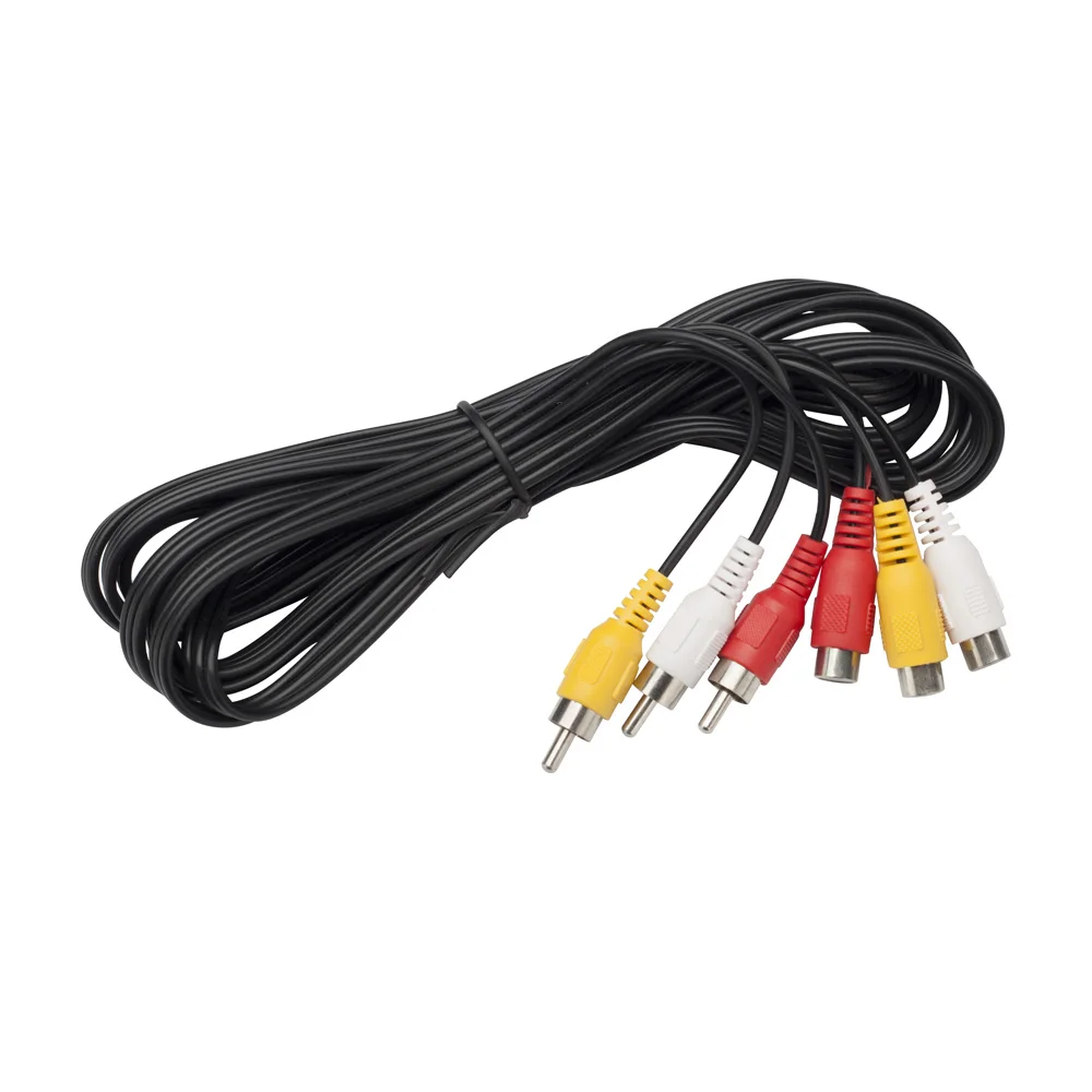 Кабель удлинитель LBSC 15ft 3RCA штекер гнездо|dvd player hdmi cable|cable pigtailcable grand |