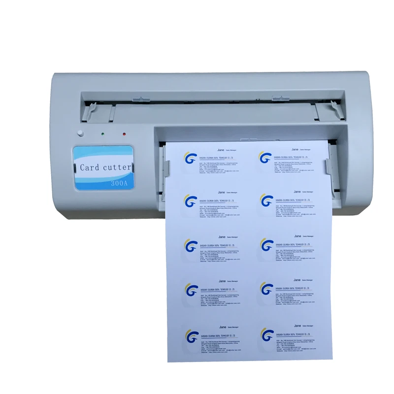 

Business name card cutter machine Business cutting machine