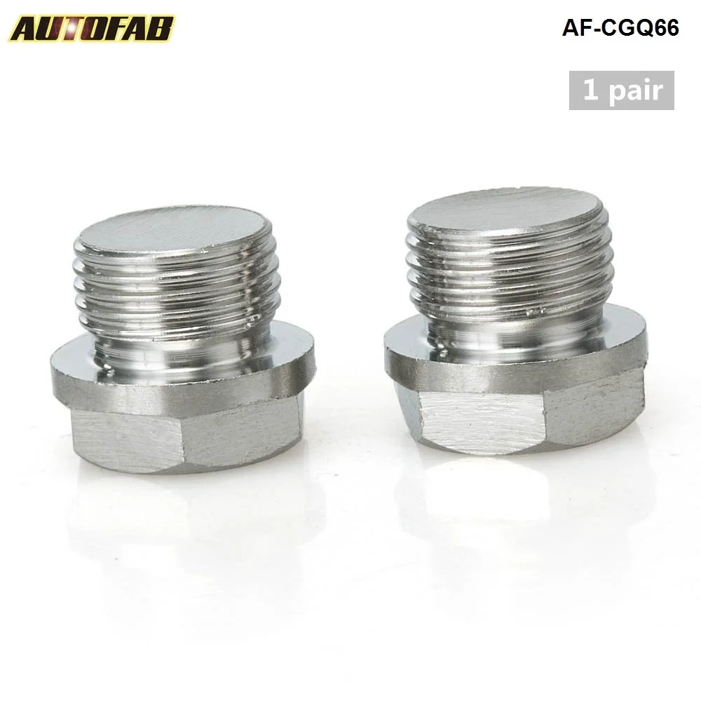 Набор штекеров из нержавеющей стали с шестигранным гнездом O2 18 мм|o2 sensor plug|kit kitskit |