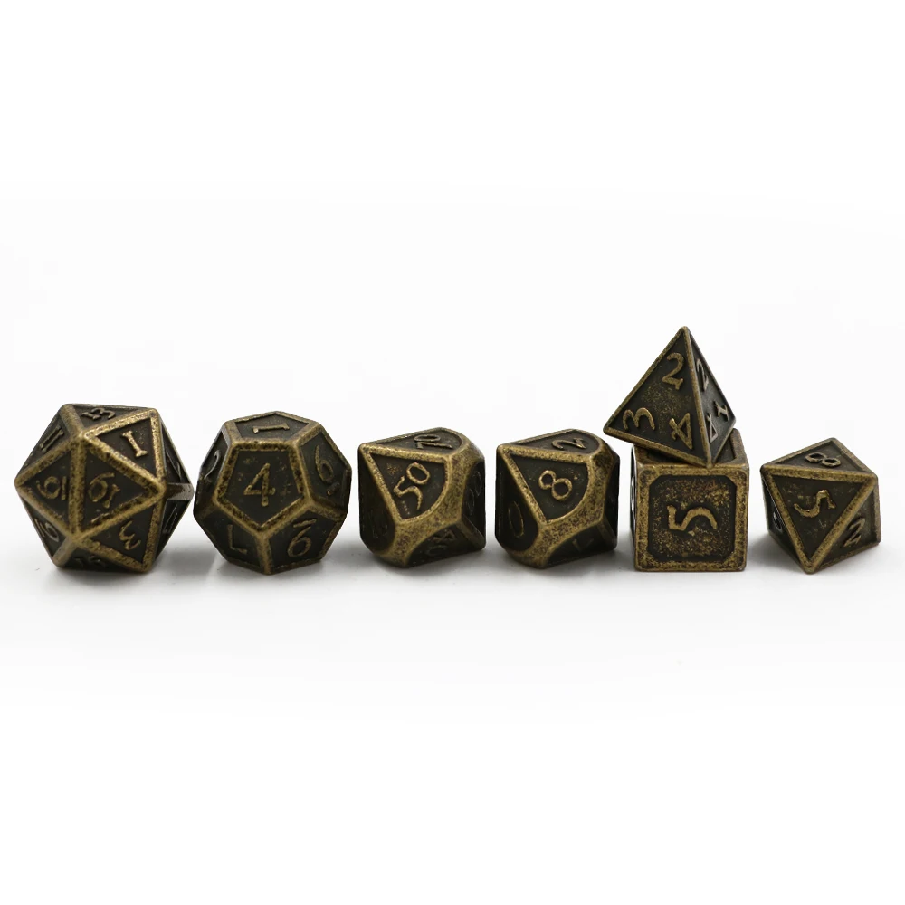 IMDG 7 шт./компл. креативные игровые кости для ролевых игр многогранные