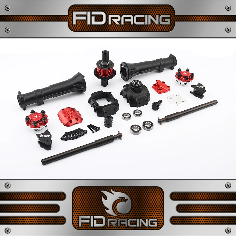 FID 1/5 DH Полный Комплект Металл + нейлон задняя ось для Dragon hammer