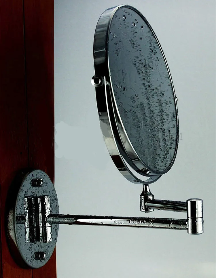 8 дюймовое настенное зеркало для ванной комнаты SpringQuan прозрачное макияжа бритья