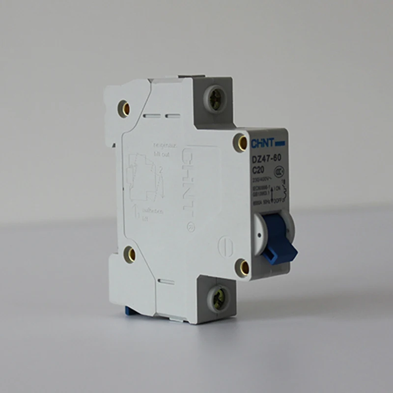 DZ47-60 1P C20 CHNT автоматический выключатель s 230 В 20A защита от утечки Бесплатная