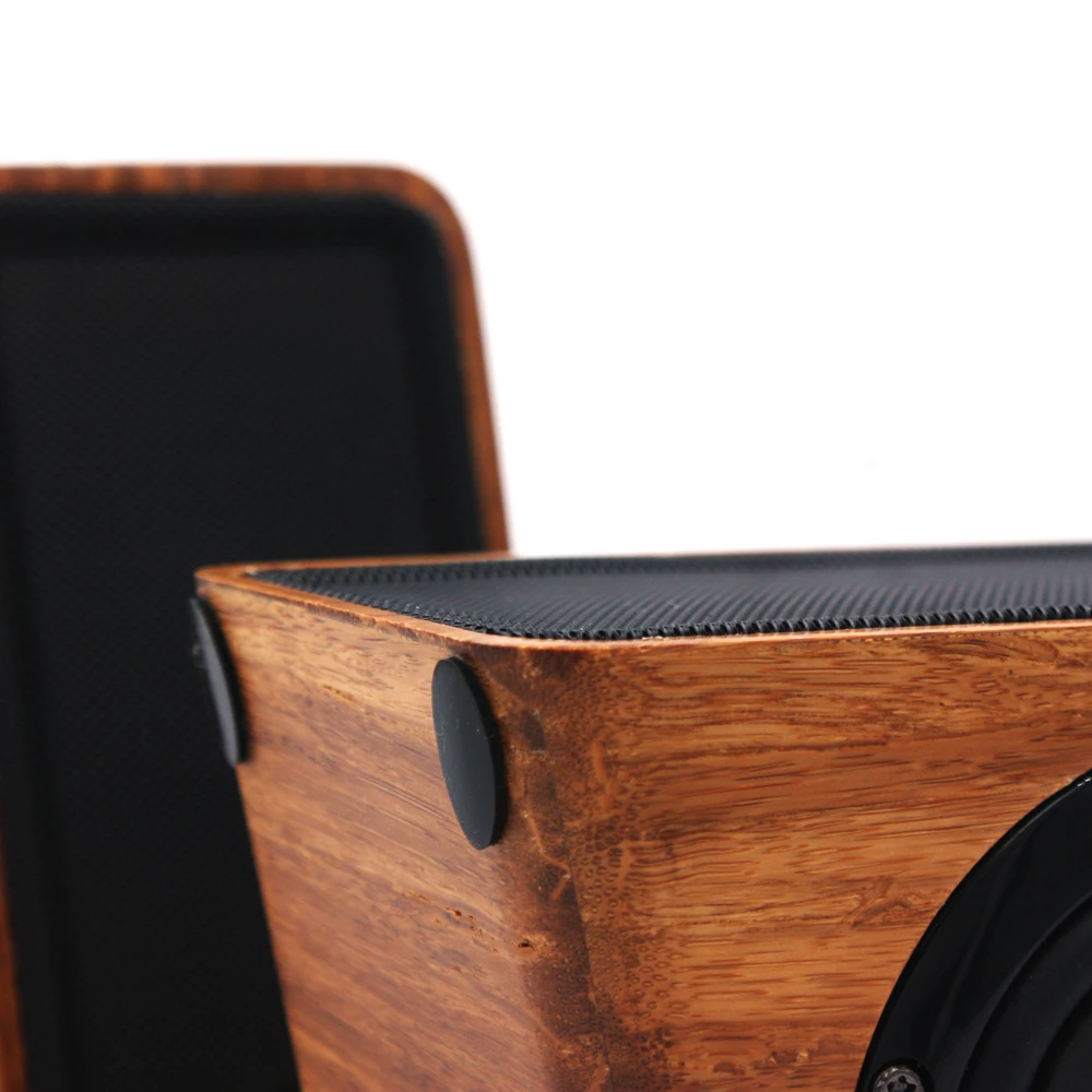 Компьютерная Колонка Techase Бамбуковая колонка с усилителем hi-fi звук