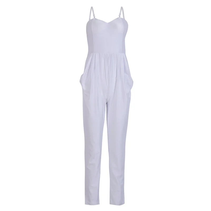 

Women Ladies Strapless Jumpsuits Clubwear V Neck Bodycon Party Jumpsuit Romper Trousers