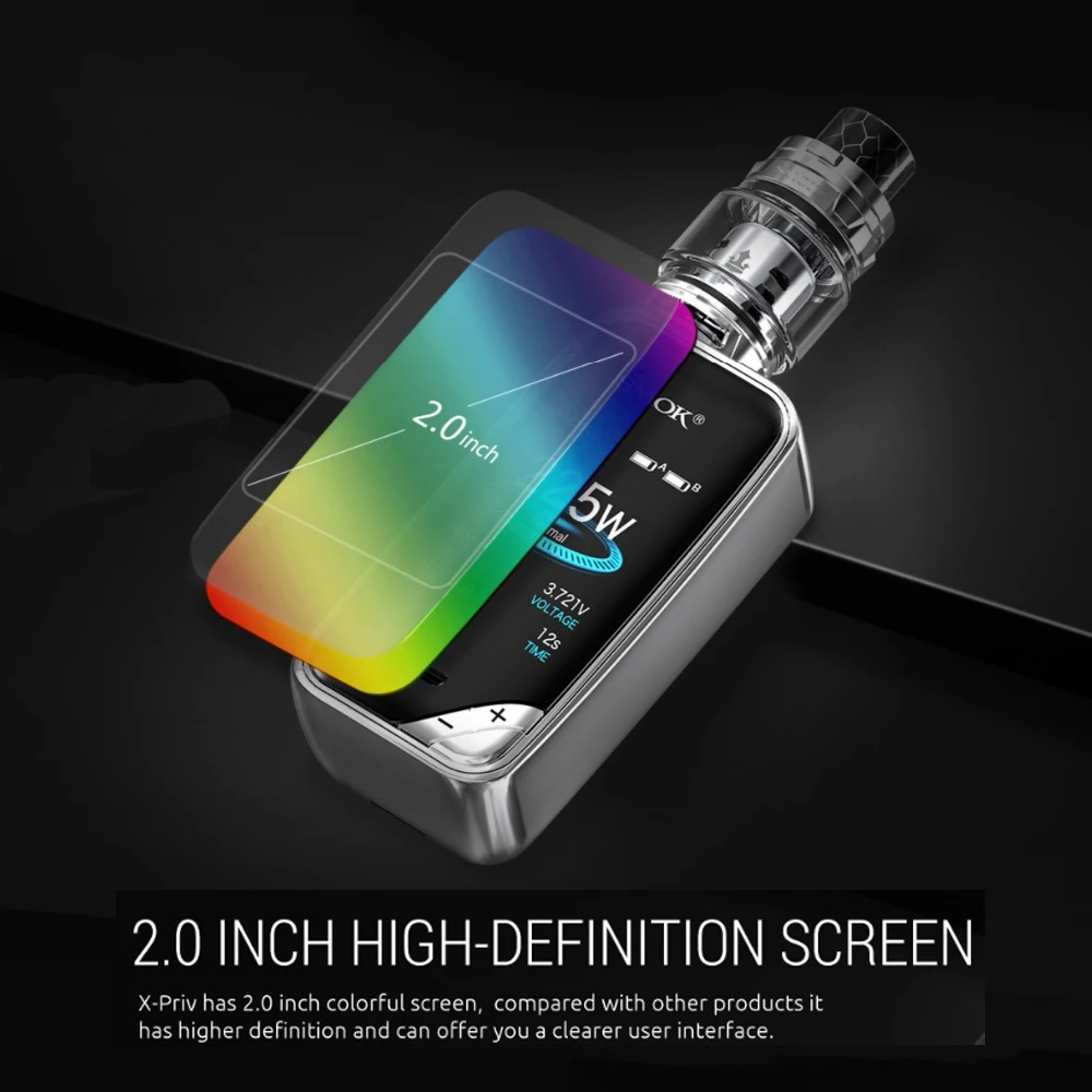 Оригинальный SMOK X priv комплект VAPE с 8 мл TFV12 Prince Tank испаритель 225 Вт Mod электронная