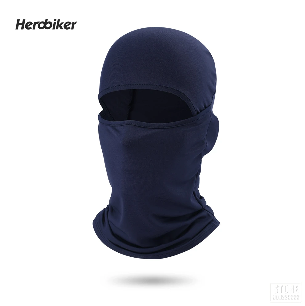 HEROBIKER новая зимняя Балаклава мотоциклетная маска для лица из лайкры Байкерская штормовка Лыжная маска ветрозащитная мотоциклетная маска