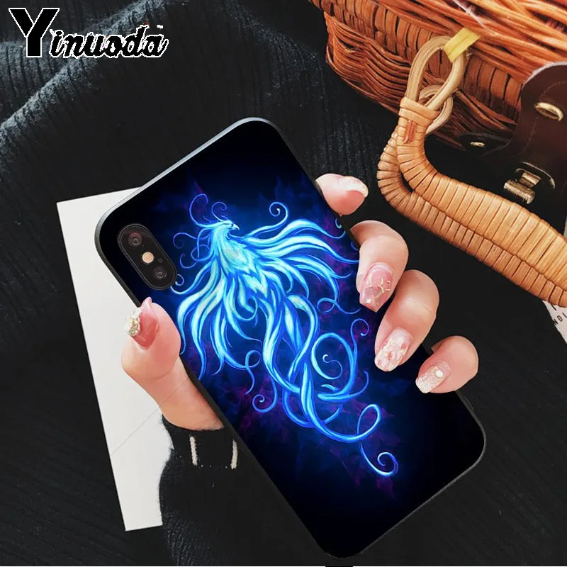 Yinuoda The Phoenix Luxury Unique Design Phone Cover for Apple iPhone 8 7 6 6S Plus X XS MAX 5 5S SE XR | Мобильные телефоны и