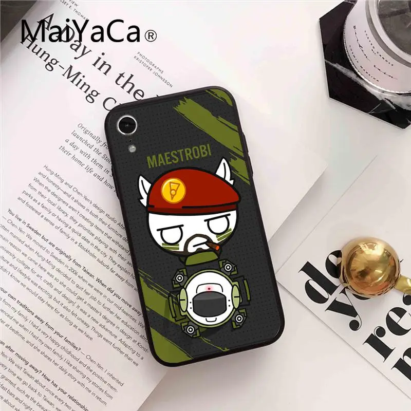 Maiyaca Rainbow Six Siege Coque чехол для телефона iPhone 8 7 6 6S Plus X XS MAX 5 5S SE XR чехол Fundas Capa - Цвет: A12