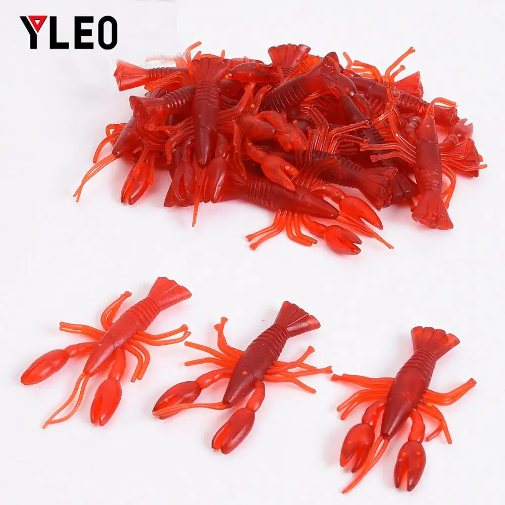 YLEO 20 шт./лот моделирование дождевых резиновая приманка для рыбалки джиг мягкий