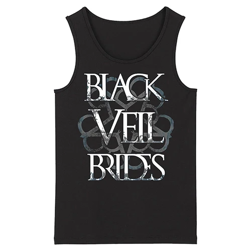 Bloodhoof черный Veil Brides Grindcore твердосплавный Deathcore Мужская Топ новое черное платье на бретелях с круглым вырезом Топы Азиатский Размеры - Цвет: 3