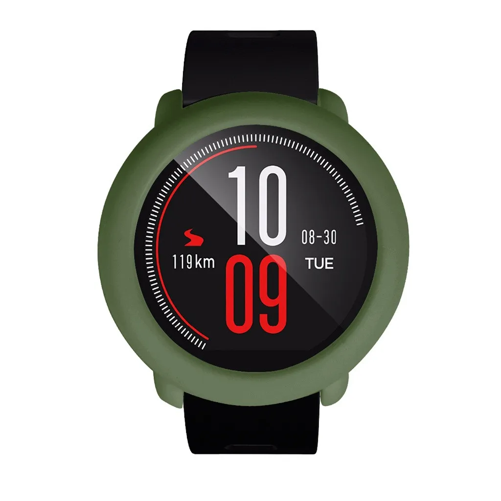 Сменный мягкий чехол из ТПУ для Xiaomi силиконовый защитный Huami AMAZFIT Pace Smart Watch