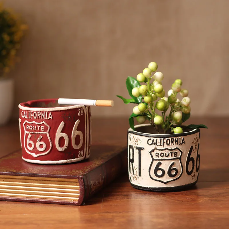 Ретро индустрия креативные винтажные пепельницы кафе домашний Декор Ремесло