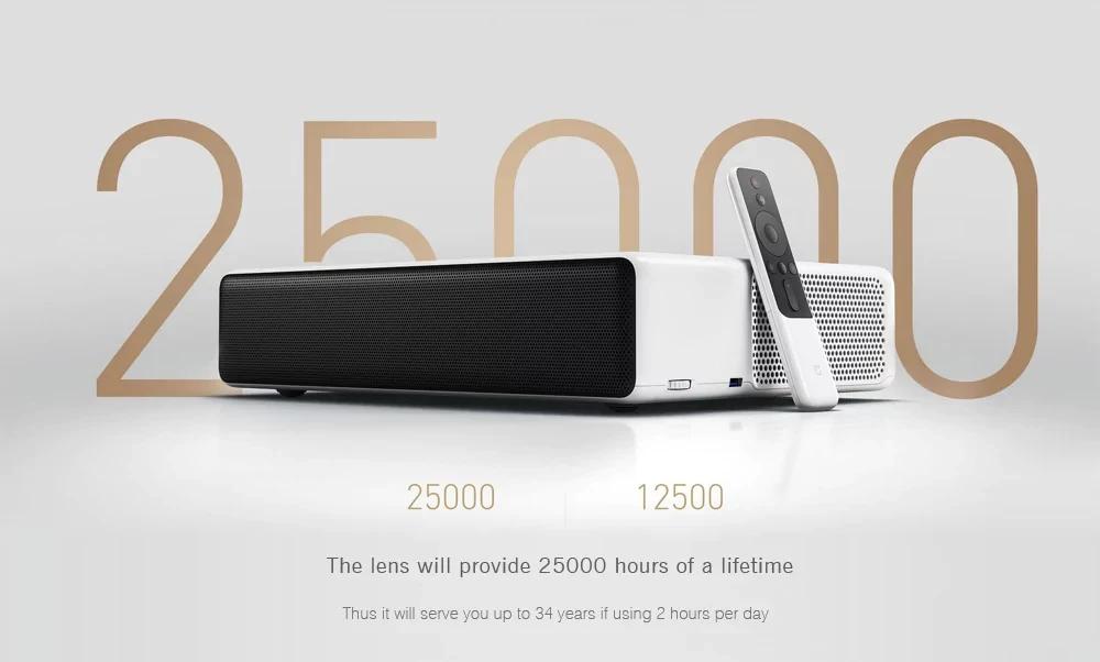 Лазерный Проекционный телевизор Xiaomi Mijia 150 дюймов 1080 Full HD 4K Wifi 2,4G/5 GHz DOLBY DTS 5000 люмен Домашний кинотеатр
