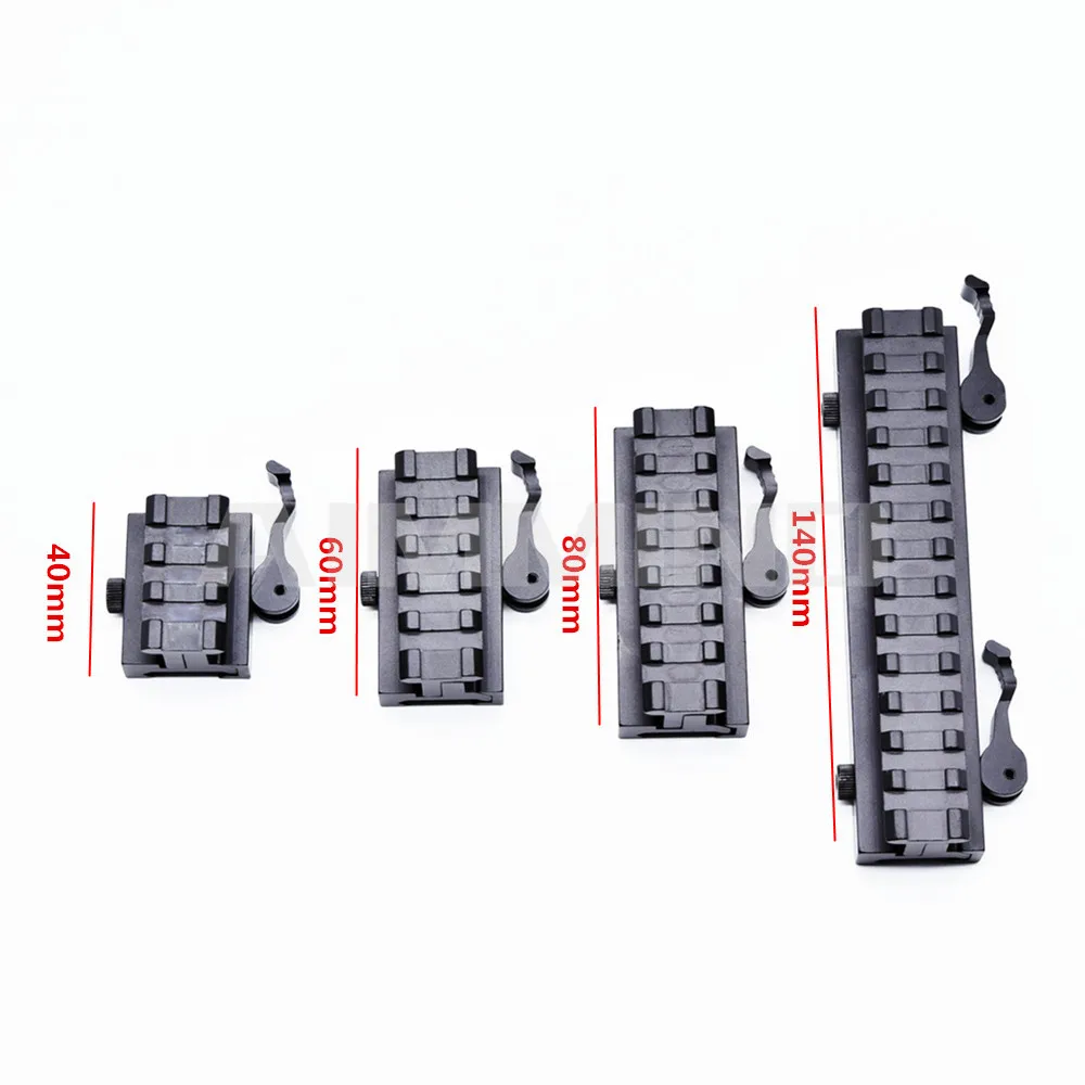 3 5 7 13 слот Riser mount adapter с 20 мм Picatinny Rail Weaver Base Scope регулируемая высота охотничий Riser mount adapter