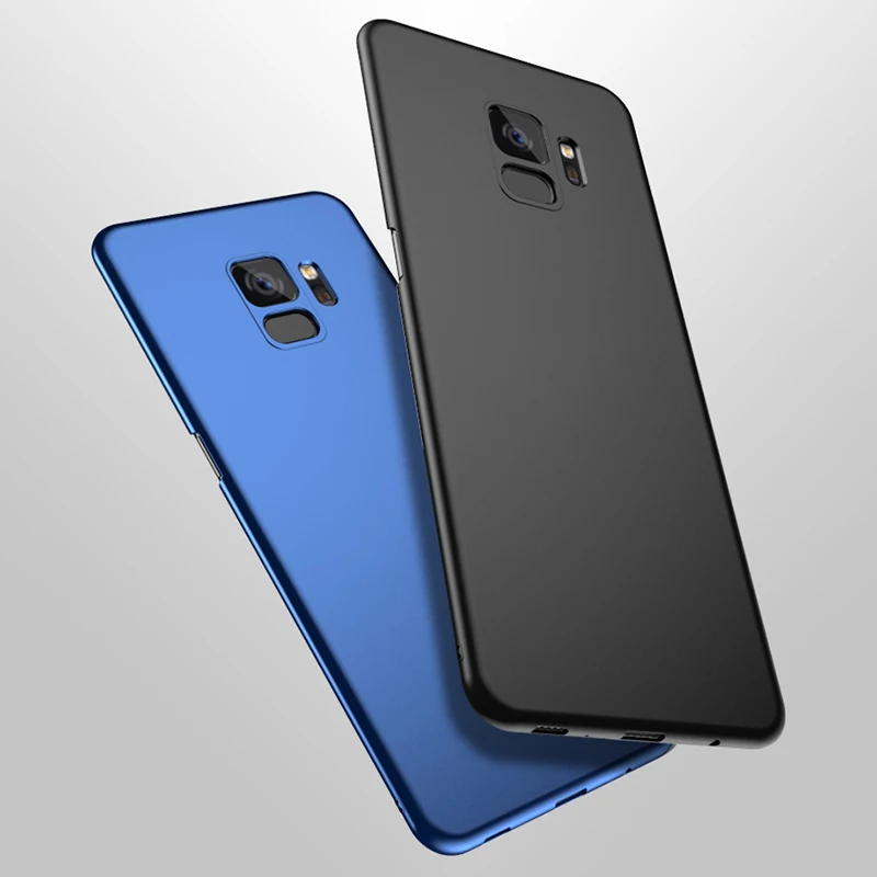 MAKAVO для Samsung Galaxy S9 Plus чехол 360 Защита Тонкая матовая жесткая задняя крышка из ПК +