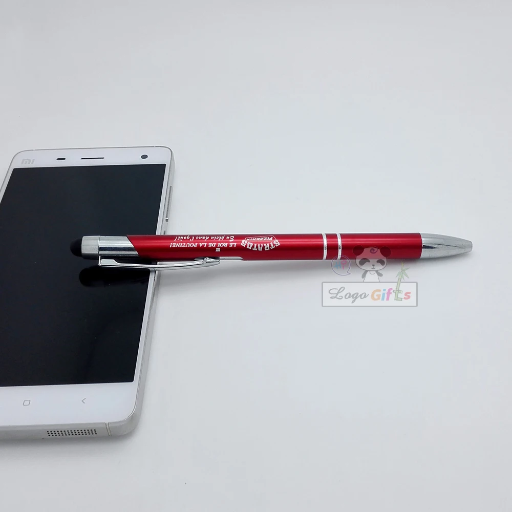 

Make your logo free on touch pens for wedding favors anniversary party gifts personalized with your wish words and text