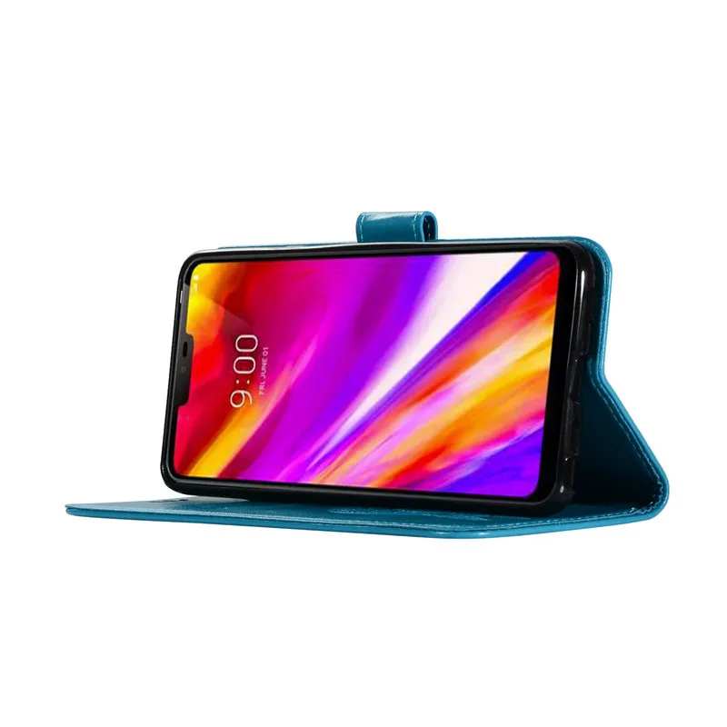 Чехол для LG G7 чехол ThinQ чехол-бумажник задняя крышка из искусственной кожи