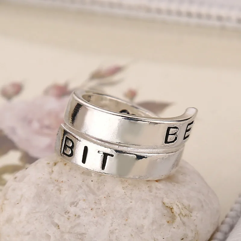 Обручальное кольцо с надписью Best Friend Circle 2 | Украшения и аксессуары