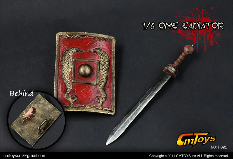 [ESTARTEK] CmToys H005 1/6 в стиле Римский гладиатор 12 дюймов Коллекционные фигурки|collectible