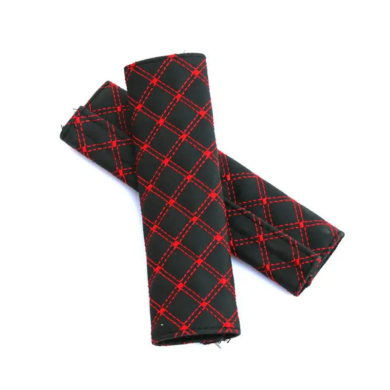 2 шт. ремень безопасности плечевой Крышка накладки для ремней защиты детей чехлы