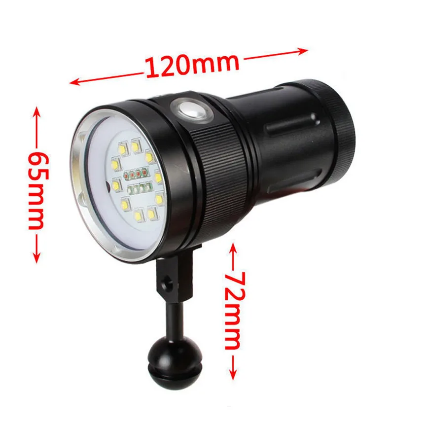 Супер 10x XM L2 + 4x R B 12000LM светодиодный для фотостудии видеосъемки фотографирования