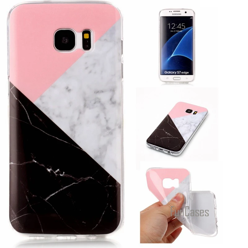 Для samsung Galaxy S8 Plus S7 Edge S6 S5 S4 S3 чехол, мягкий силиконовый чехол, чехол, Capinha Etui, гладкий мраморный рок чехол для телефона s - Цвет: 13