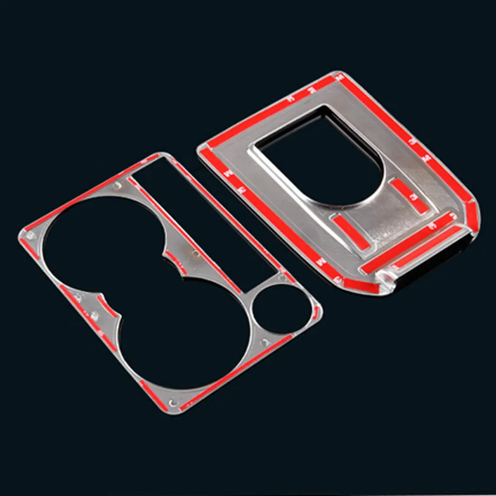 

Console Gear Head Panel Cup Holder Magic Storage Box Trim Cover Sticker Interior Accessories for Discovery Sport