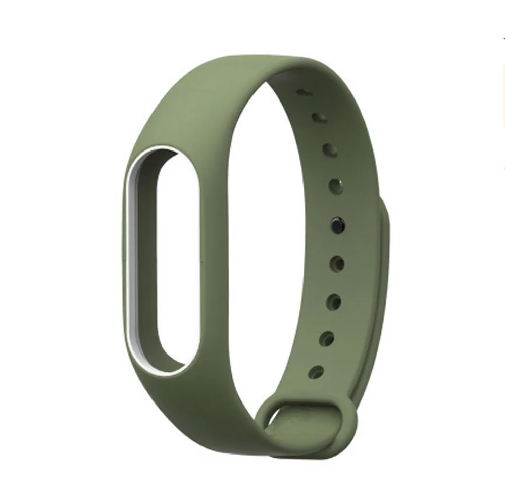 Силиконовый браслет на запястье сменный Браслет для Xiaomi MI Band 2 2019 Прямая поставка