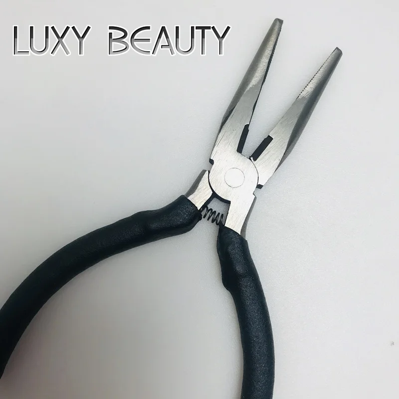 LUXY BEAUTY 1 игла с крючками + плоскогубцы для волос 250 шт. 5 0*3 0 мм кремниевые