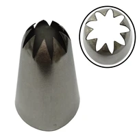 1 pcs 352 large icing piping nozzle russian pastry tips baking tools cakes cupcake decoration tool stainless steel nozzles