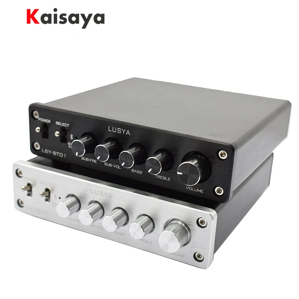 50 Вт* 2 Bluetooth 5,0 TPA3116D2 HiFi усилитель мощности готовая плата в чехол домашний аудио TPA3116 усилитель с высокими басами I4-005-6-7