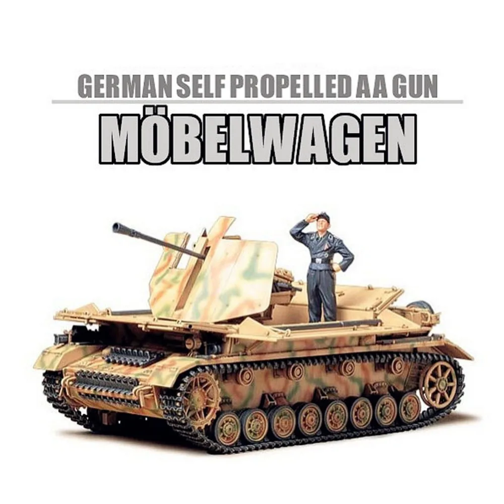 OHS Tamiya 35237 1/35 Пособия по немецкому языку самоходные AA пистолет Sd Kfz 161/3 37 мм Flak 43
