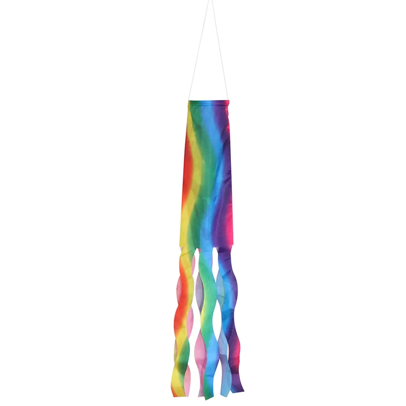 

70CM Outdoor Carp Spray Windsock Streamer Fish Flag Kite Cartoon Colorful Banner Family Parent-child Activity Toy
