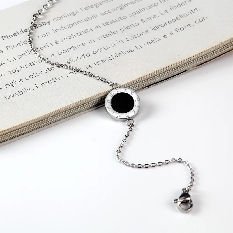 Модные красивые двухсторонние браслеты из ракушек и эмали с римскими цифрами