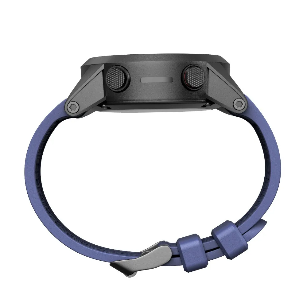 Носимые устройства для Garmin Fenix/Fenix 2 Band Easy Fit 26 мм ширина мягкий силиконовый ремешок для часов умные аксессуары Sep21