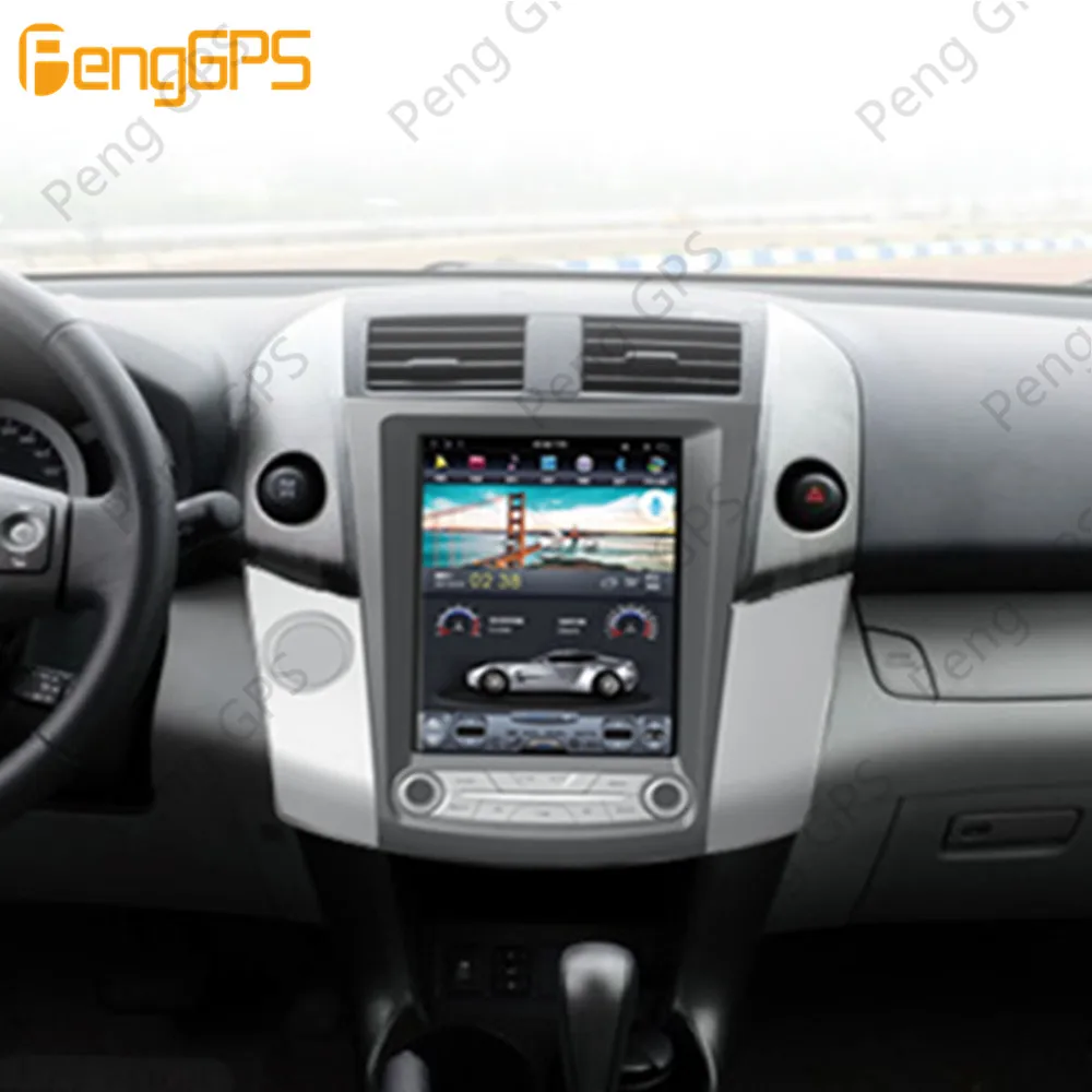 Автомобильный радиоприемник на Android для Toyota RAV4 RAV 4 2006 - 2012 Tesla мультимедийный PX6