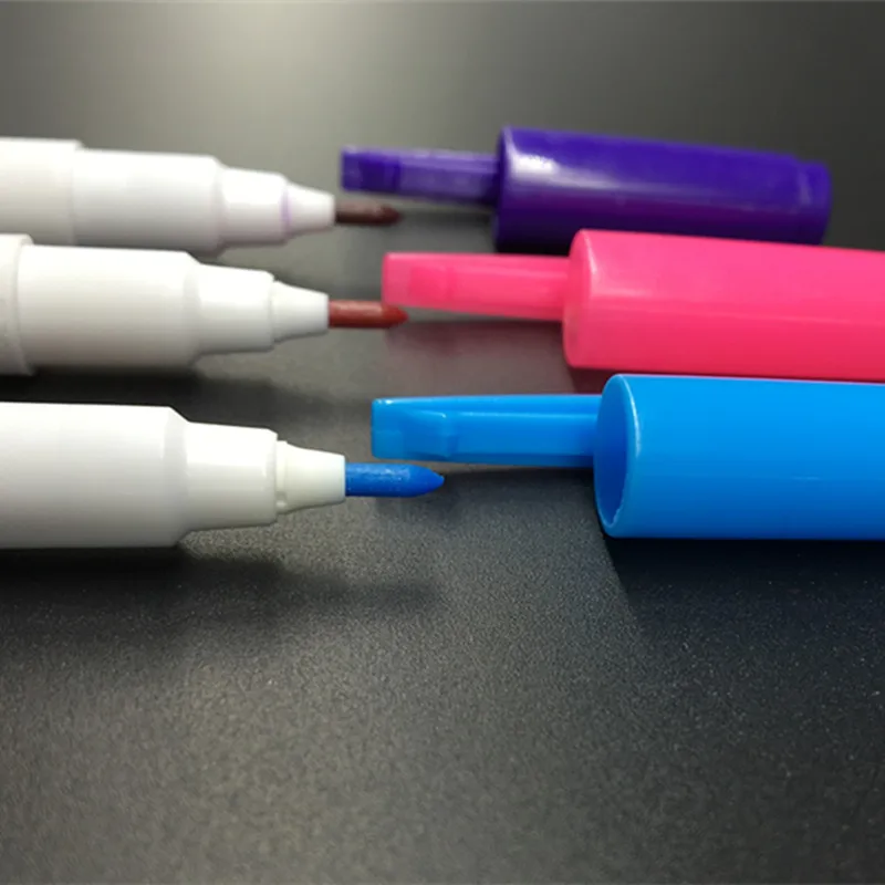 6 шт. воздушная стираемая ручка Водорастворимая Ручка по ткани маркер замена для