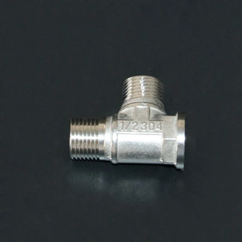 201 нержавеющая сталь 1/2 &quotBSP Мужской x 1/2&quot BSP Женский нитки тройник тип 3 способ
