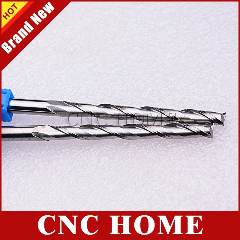 Спиральные концевые фрезы с 2 канавками твердосплавные Фрезы ЧПУ режущие