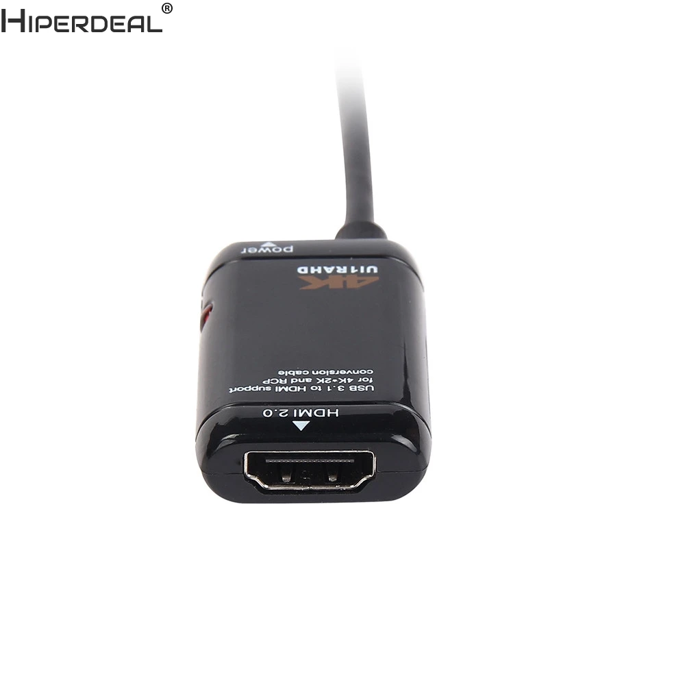 HIPERDEAL type C USB 3,1 мужчина к HDMI Женский 4 K Кабель-адаптер для LeTV PhoneHW