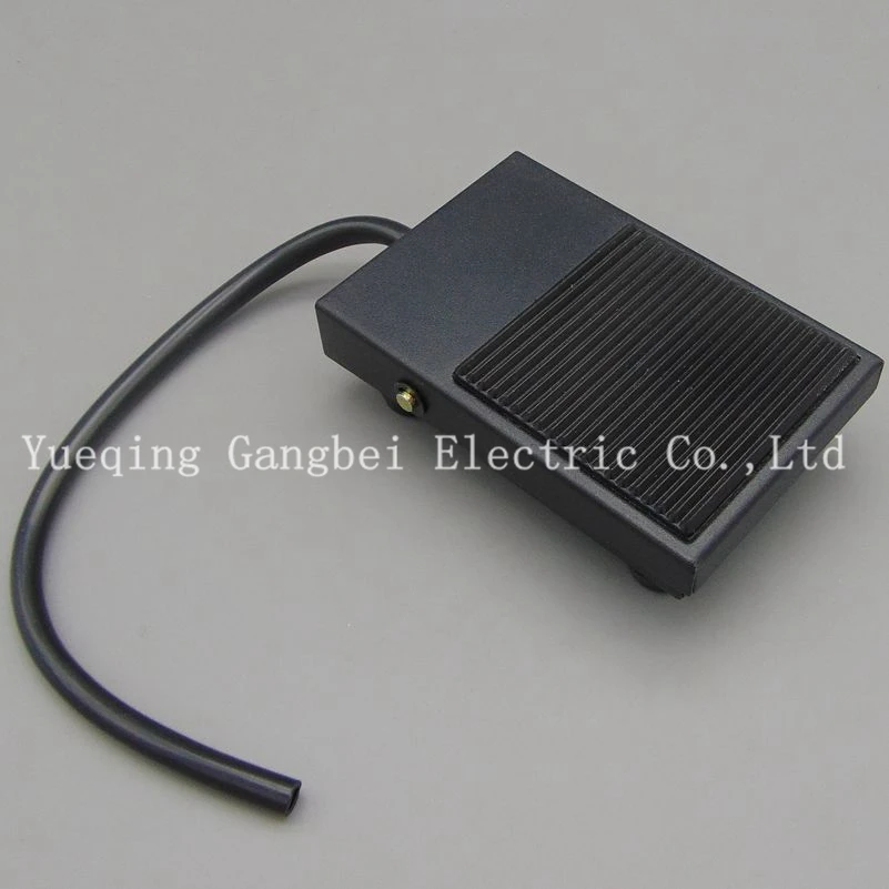 FS-1 AC220V 16A SPDT 1NO 1NC Противоскользящий мгновенный мощный Педальный переключатель