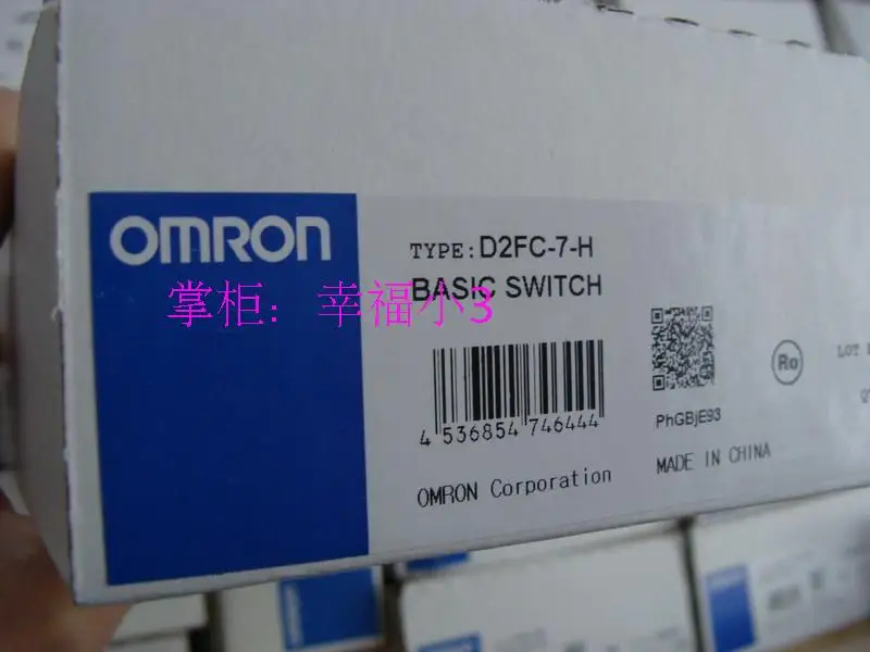 10 шт./лот 100% натуральная Omron мышь микропереключатель omron кнопка D2FC-7-H 0.98N хрупкая и