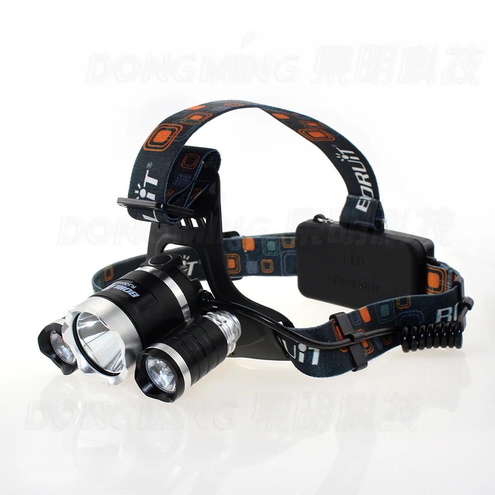 

CREE XML T6 5000 Lumens Rechargeable Headlamp 4 mode waterproof Headlight for hunting camping fishing power by 2 x 18650 battery
